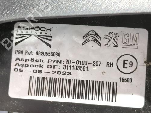 Right taillight CITROËN BERLINGO (ER_, EC_) e-Berlingo | BP26587361C35 
