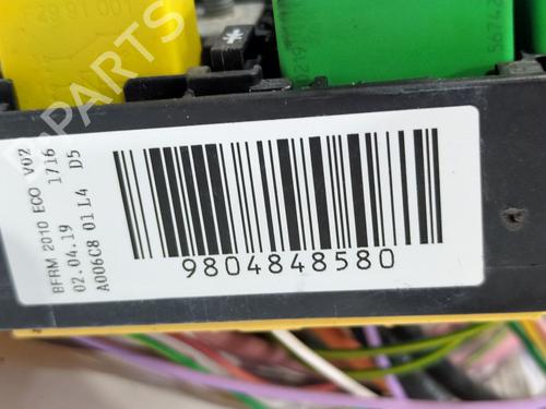 Fuse box PEUGEOT RIFTER 1.5 BlueHDi 75 (ECYHW) | BP27696321E1