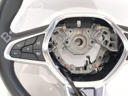 Steering wheel RENAULT CLIO V (B7_) 1.0 TCe 100 (B7MT) | BP39093706C49 - Image 2