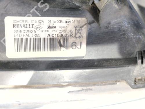Right headlight RENAULT SCÉNIC III (JZ0/1_) 1.5 dCi | BP29967881C29