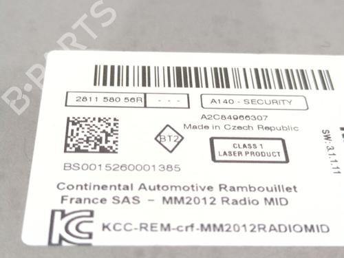 Radio RENAULT MASTER III Van (FV) | BP32182295E6