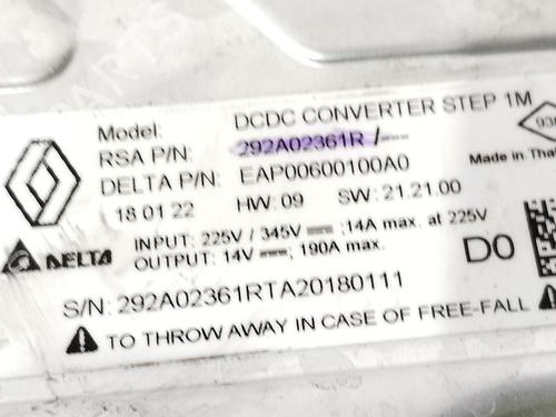 Inverter/Converter RENAULT AUSTRAL TCe 130 (HGM2) | BP30157510M119