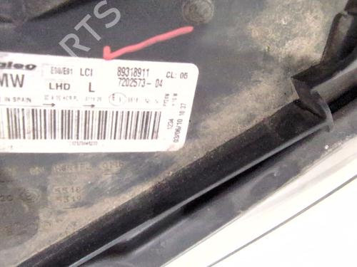 Left headlight BMW 3 (E90) 320 i | BP31958544C28