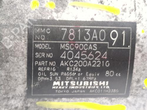 AC compressor PEUGEOT 4007 (VU_, VV_) 2.2 HDi | BP31751899M34