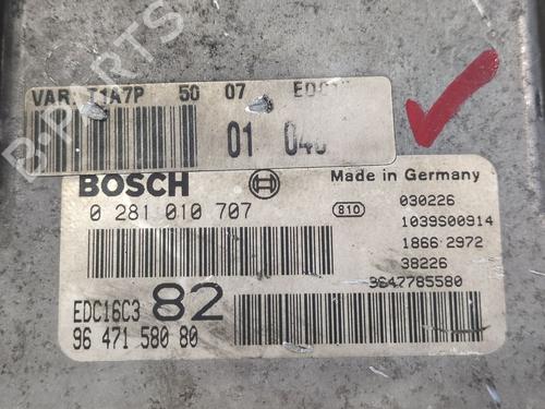 Engine control unit (ECU) PEUGEOT 206 Hatchback (2A/C) 1.4 HDi eco 70 | BP26002223M57 