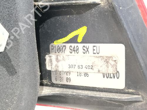 Left taillight VOLVO S40 II (544) 2.0 D | BP31157666C34