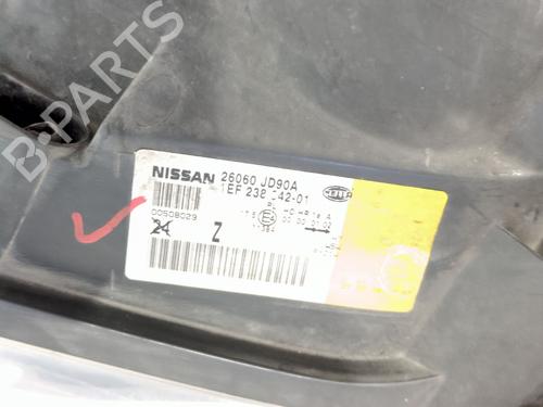 Left headlight NISSAN QASHQAI I (J10, NJ10)  | BP29271107C28 