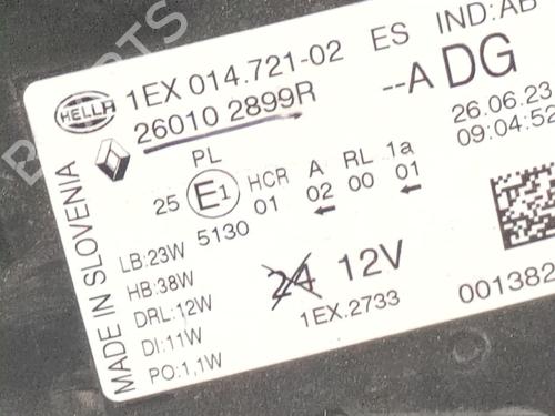 Right headlight RENAULT TRAFIC III Bus (JG_)  | BP37174104C29  - Image 7