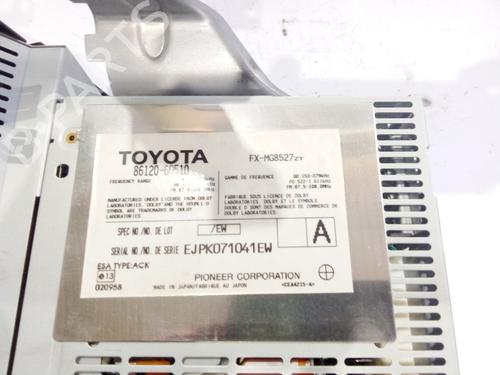 Radio TOYOTA LAND CRUISER 90 (_J9_) 3.0 D-4D 4WD (KDJ90_, KDJ95_, KDJ90W, KDJ95W) | BP18334073E6 