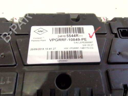 Instrument cluster RENAULT CAPTUR I (J5_, H5_) 1.3 TCe 150 (J5NK, J5JS) | BP40150546C47 - Image 5