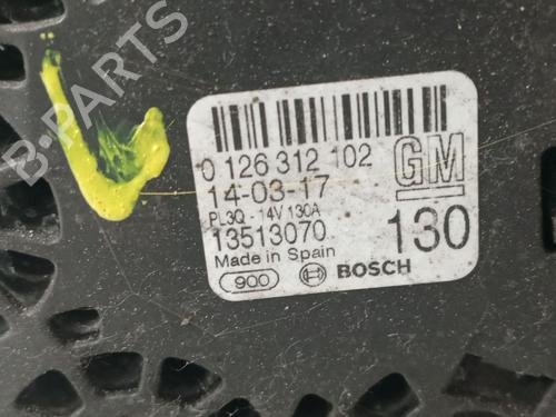Alternator OPEL ASTRA K (B16) 1.4 Turbo (68) | BP17814341M7 