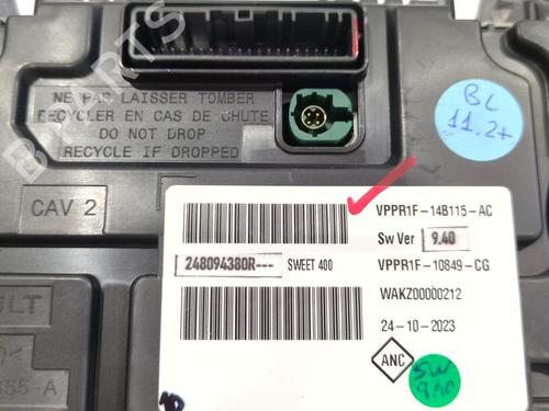 Instrument cluster RENAULT CAPTUR II (HF_) TCe 160 (HFN1) | BP37154483C47 - Image 4