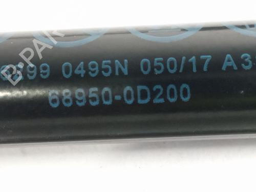 Tailgate lift support TOYOTA YARIS (_P13_) 1.5 Hybrid (NHP130_, NHP130) | BP17817227C138 