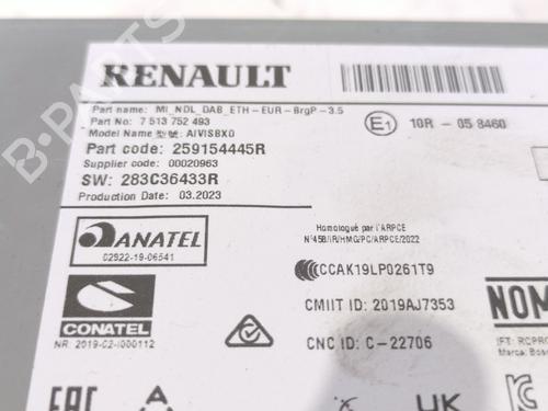 Radio RENAULT CLIO V (B7_)  | BP24338205E6 