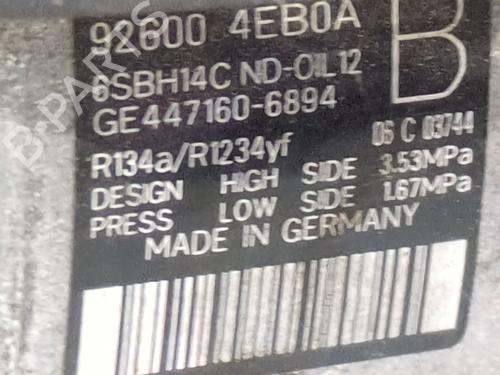 AC compressor RENAULT KADJAR (HA_, HL_) | BP38271070M34 - Image 4
