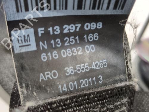 Front right seatbelt OPEL ASTRA J (P10)  | BP29192057I25 