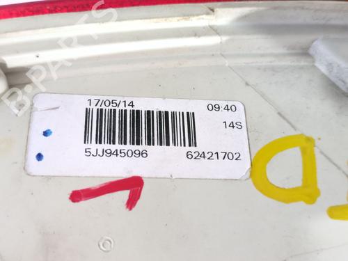 Right taillight SKODA RAPID Spaceback (NH1) 1.6 TDI | BP28140524C35 
