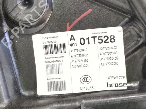 Front left window mechanism MERCEDES-BENZ A-CLASS (W177) A 200 d (177.012) | BP33540734C22 - Image 3