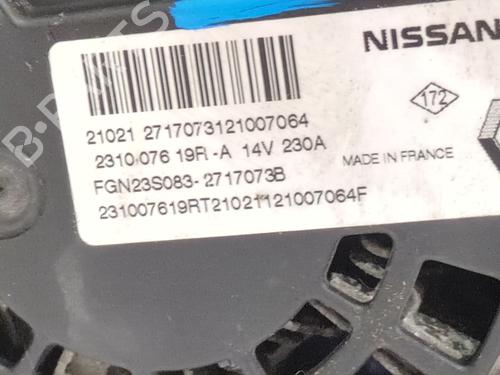 Alternator RENAULT MASTER III Van (FV) | BP38534056M7 - Image 2