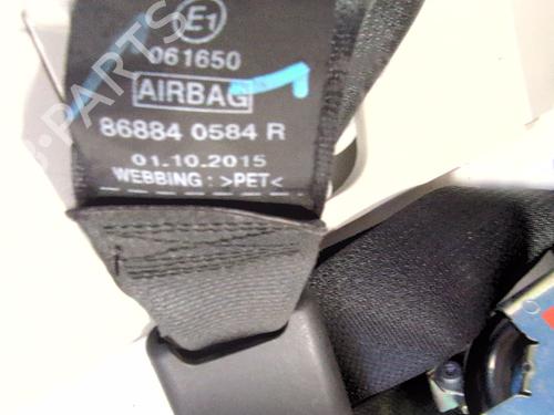 Front left seatbelt RENAULT KADJAR (HA_, HL_)  | BP29712377I26 