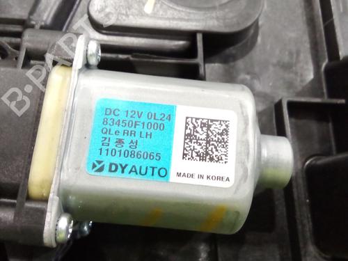 Rear left window mechanism KIA SPORTAGE IV (QL, QLE) 1.6 CRDi | BP17820362C24 