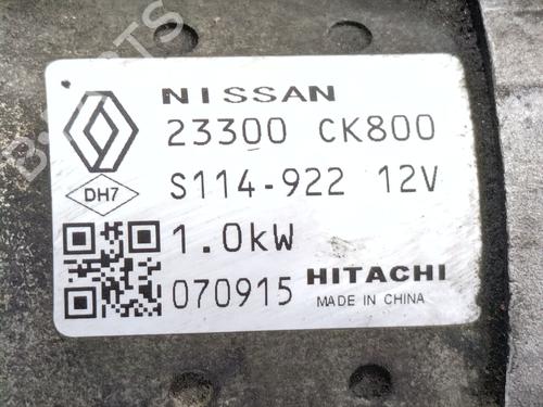 Starter RENAULT LAGUNA III (BT0/1) 2.0 dCi (BT01, BT08, BT09, BT0E, BT0K, BT12, BT1C, BT1D,... | BP30103643M8 