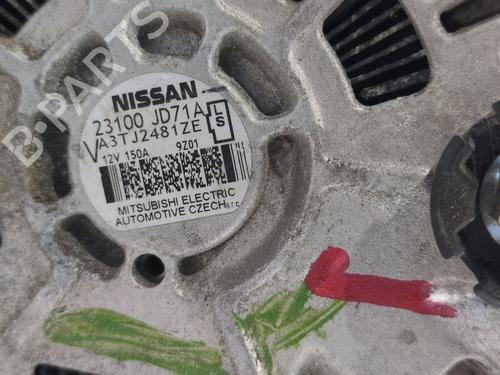 Alternator NISSAN QASHQAI / QASHQAI +2 I (J10, NJ10, JJ10E)  | BP26170044M7 