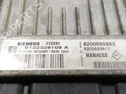 Engine control unit (ECU) RENAULT MEGANE II (BM0/1_, CM0/1_) 1.5 dCi (BM1E, CM1E) | BP17819971M57 