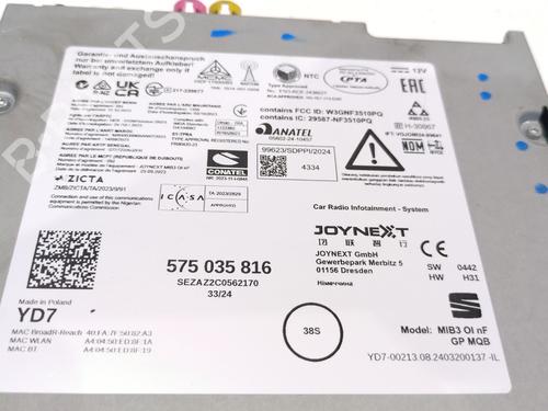 Radio SEAT ATECA (KH7, KHP) 1.0 TSI | BP39246869E6 - Image 2