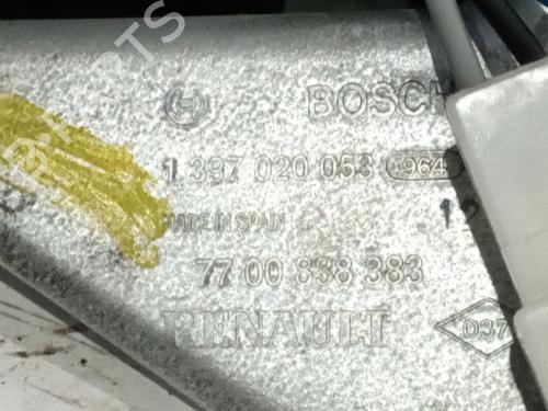 Rear wiper motor RENAULT MEGANE I (BA0/1_) 1.9 dTi (BA1U) | BP20307835M102 
