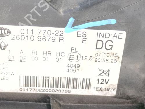Right headlight RENAULT KADJAR (HA_, HL_)  | BP29764760C29 