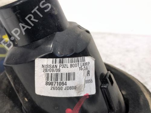 Right tailgate light NISSAN QASHQAI / QASHQAI +2 I (J10, NJ10, JJ10E)  | BP25606049C80 