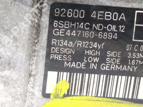AC compressor RENAULT KOLEOS II (HC_)  | BP33422469M34  - Image 5