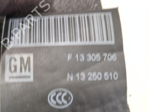 Front right seatbelt OPEL MERIVA B MPV (S10) 1.7 CDTI (75) | BP30832179I25 - Image 3