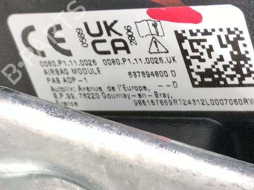 Andre RENAULT CLIO V (B7_) 1.5 Blue dCi 100 (B7AD) | BP30702163O1 