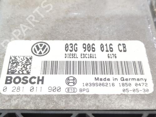 Engine control unit (ECU) VW GOLF PLUS V (5M1, 521) | BP29734364M57
