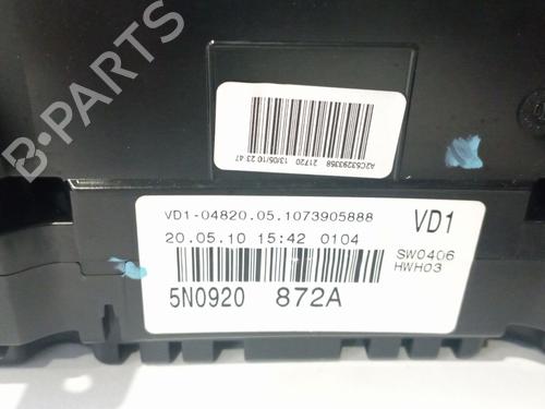 Instrument cluster VW TIGUAN (5N_)  | BP17817568C47 