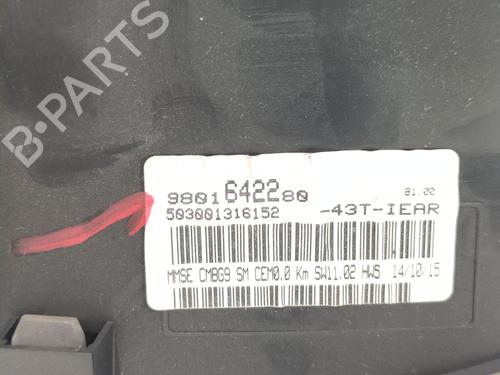 Instrument cluster CITROËN BERLINGO Box Body/MPV (B9) 1.6 BlueHDi 100 | BP28381119C47 