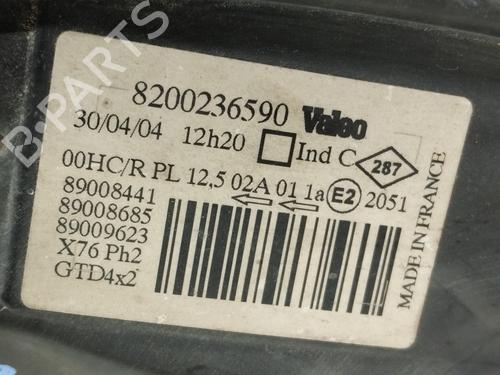 Left headlight RENAULT KANGOO (KC0/1_) D 65 1.9 (KC0E, KC02, KC0J, KC0N) | BP19044198C28 