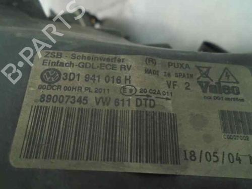 Right headlight VW PHAETON (3D1, 3D2, 3D3, 3D4, 3D6, 3D7, 3D8, 3D9) 5.0 V10 TDI 4motion | BP13422278C29 