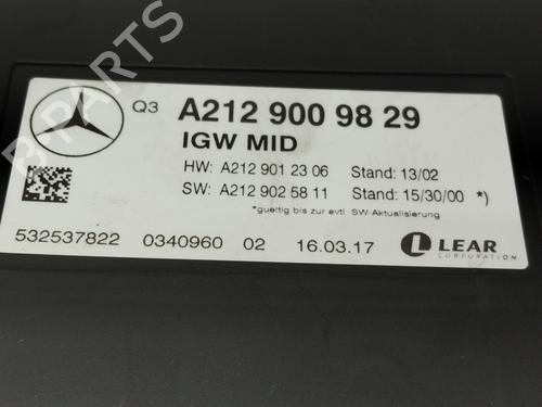 Electronic module MERCEDES-BENZ GLE (W166) 350 d 4-matic (166.024) | BP31034089M83