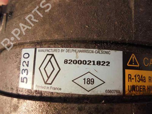 AC compressor RENAULT LAGUNA II (BG0/1_)  | BP13421622M34 