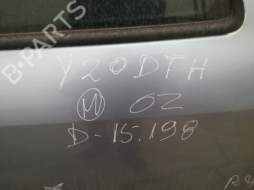 Front bumper OPEL ZAFIRA A MPV (T98) 2.0 DTI 16V (F75) | BP13470307C7 