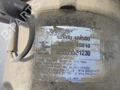 AC compressor NISSAN ALMERA II Hatchback (N16) 1.5 | BP13470835M34 