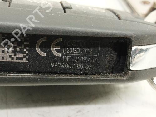 Ignition barrel PEUGEOT 208 I (CA_, CC_)  | BP16939521M48 
