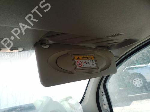 Right sun visor RENAULT KANGOO / GRAND KANGOO II (KW0/1_) 1.5 dCi 90 (KW05, KW08, KW0G, KW11) | BP30102599I2