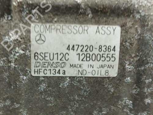 AC compressor MERCEDES-BENZ A-CLASS (W168) A 170 CDI (168.008) | BP23946329M34 