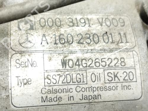 AC-Kompressor SMART FORTWO Coupe (450)  | BP29724728M34 