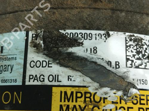 AC compressor RENAULT SCÉNIC II (JM0/1_) | BP30177514M34