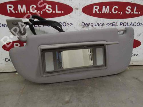 Used Left sun visor PEUGEOT 607 (9D, 9U) 2.2 HDi (133 hp) 13423193